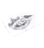 GIBOX Fowl Platter Dish Decorative Serving Platter Tray Dining Table Fancy Food Golden Crocodile
