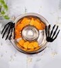 GIBOX Manus Chip N Dip Platter Decorative Serving Platter Tray Dining Table Fancy Food Golden Crocodile