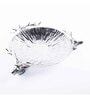 GIBOX Muntjac Salver Platter Decorative Serving Platter Tray Dining Table Fancy Food Golden Crocodile