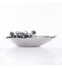 GIBOX Oaknut Leaf Platter Decorative Serving Platter Tray Dining Table Fancy Food Golden Crocodile