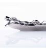 Gibox Octa Serving Dish Platter Server with Stand Dish For Kitchen Office Dinner Table Top D cor Accent