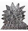 GIBOX Pine Trivet Stand Dish Decorative Serving Platter Tray Dining Table Fancy Food Golden Crocodile