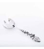 GIBOX Seashell Salad Server Ice Scooper Reusable Bar Accessory for Home & Bar Party Serving Spoon 2 pieces