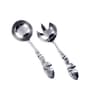 GIBOX Seashell Salad Server Ice Scooper Reusable Bar Accessory for Home & Bar Party Serving Spoon 2 pieces