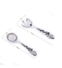 GIBOX Seashell Salad Server Ice Scooper Reusable Bar Accessory for Home & Bar Party Serving Spoon 2 pieces