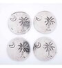 GIBOX The Palm Table Coasters for Dining Set Kitchen Home D cor Restaurants Designer (Set of 4)