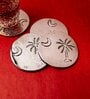 GIBOX The Palm Table Coasters for Dining Set Kitchen Home D cor Restaurants Designer (Set of 4)