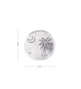 GIBOX The Palm Table Coasters for Dining Set Kitchen Home D cor Restaurants Designer (Set of 4)
