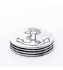 GIBOX The Salvation Bar Coasters Set Kitchen Table Home D cor Restaurants Designer (Set of 4)