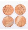 GIBOX Woodpecker Wooden Coasters Set Kitchen Table Home D cor Restaurants Designer (Set of 4)