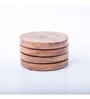 GIBOX Woodpecker Wooden Coasters Set Kitchen Table Home D cor Restaurants Designer (Set of 4)