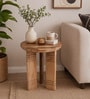 Gideon Acacia Wood Side Table in Natural Finish Gideon Acacia Wood Side Table in Natural Finish