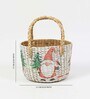 (1Pc) Multicolor Seagrass Handmade Eco-Friendly Table Organizer & Storage Basket