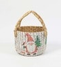 (1Pc) Multicolor Seagrass Handmade Eco-Friendly Table Organizer & Storage Basket