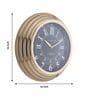 Gilded Ecliptic Gold Aluminium Traditional Wall Clock