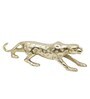 Gilded Panther Metal Sculpture