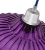 Gilford Violet Glass Hanging Light