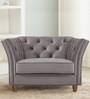 Gilmore Fabric 1 Seater Sofa in Grey colour