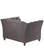 Gilmore Fabric 1 Seater Sofa in Grey colour