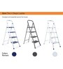 4 Steps 4.2 ft Mild Steel Step Ladder