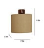 Gimli Brown Wooden Wall Light