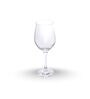 Gin 600 ml Wine Glass Set of 4 from Brazil | Large Crystal Red & White Wine Glasses for Home, Bar, Parties | Elegant Stemware for Cabernet, Pinot Noir, Chardonnay & More