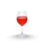 Gin 600 ml Wine Glass Set of 6 from Brazil | Large Crystal Red & White Wine Glasses for Home, Bar, Parties | Elegant Stemware for Cabernet, Pinot Noir, Chardonnay & More