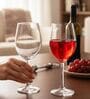 Gin 600 ml Wine Glass Set of 6 from Brazil | Large Crystal Red & White Wine Glasses for Home, Bar, Parties | Elegant Stemware for Cabernet, Pinot Noir, Chardonnay & More