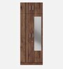 Gingham 2 Door Wardrobe In Columbian Walnut Finish with Mirror