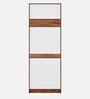 Gingham 2 Door Wardrobe In Columbian Walnut Finish with Mirror