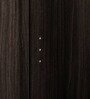 Gingham 2 Door Wardrobe in Dark Brown Finish
