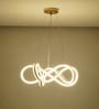 Gioconda Rose Gold 3 Colour Led Chandelier Ceiling Light