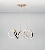 Gioconda Rose Gold 3 Colour Led Chandelier Ceiling Light