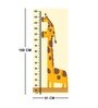 Giraffe with Baby in Multicolour Height Chart