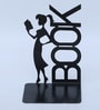 Black Metal Book Stand