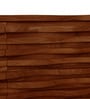Gironde Acacia Wood 2 Door 3 Drawer Sideboard In Honey Oak Finish