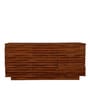 Gironde Acacia Wood 2 Door 3 Drawer Sideboard In Honey Oak Finish