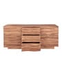 Gironde Acacia Wood 2 Door 3 Drawer Sideboard In Natural Finish