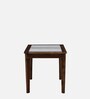 Gistel Sheesham Wood 4 Seater Dining Set In Scratch Resistant Provincial Teak Finish With Marble Top