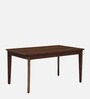 Gistel Sheesham Wood 6 Seater Dining Set In Scratch Resistant Provincial Teak Finish