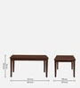 Gistel Sheesham Wood 6 Seater Dining Set In Scratch Resistant Provincial Teak Finish With Bench