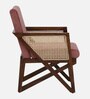 Dusk Fabric Arm Chair In Champagne Colour