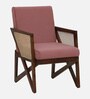 Dusk Fabric Arm Chair In Champagne Colour