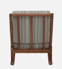 Poise Sheesham Wood Rocking Chair In Moss Green Colour