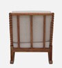 Poise Fabric Rocking Chair In White Colour