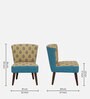 Viraasat Sofa Chair In Yellow Colour