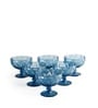 Giva Dark Blue Ice Cream Bowl Set Of 6