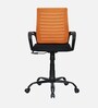 Giza Breathable Mesh Ergonomic Chair in Orange & Black Colour