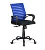 Giza Breathable Mesh  Fabric Office Chair in Blue & Black Colour
