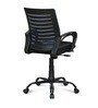 Giza Breathable Mesh  Fabric Office Chair in Blue & Black Colour